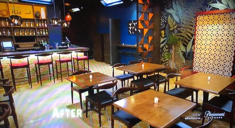 Shibo dining room after being renovated by Jon Taffer on Bar Rescue
