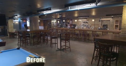 Kiva bar before remodel by Jon Taffer on Bar Rescue
