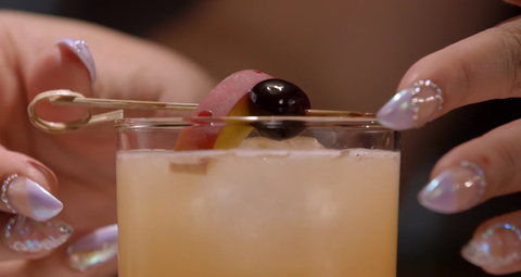 The Morgue Peach Sour cocktail on Bar Rescue with Jon Taffer