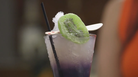 Halo Halo cocktail by Charity Johnston at Halo Nightclub on Bar Rescue with Jon Taffer.