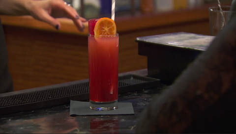 The Tipsy Bull Fun in a Glass cocktail by Mia Mastroianni on Bar Rescue with Jon Taffer