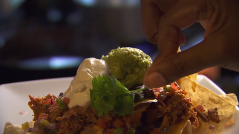 The Tipsy Bull nachos by Chef Tiffany Derry on Bar Rescue with Jon Taffer