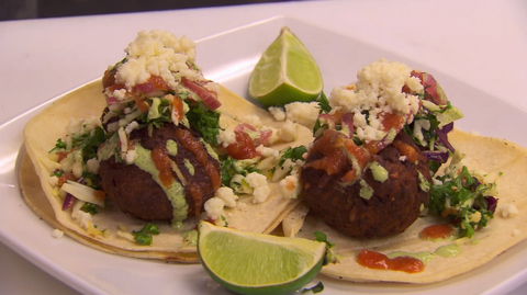 The Tipsy Bull Tex Mex beef meatballs by Chef Tiffany Derry on Bar Rescue with Jon Taffer