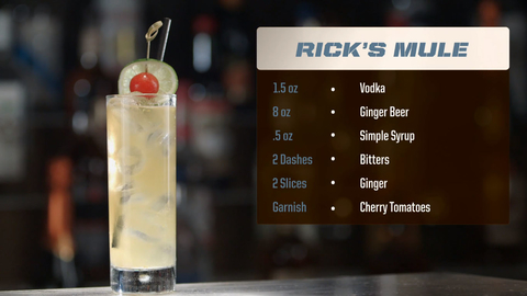 Rick's Mule cocktail at Sauced by Rob Floyd on Bar Rescue with Jon Taffer