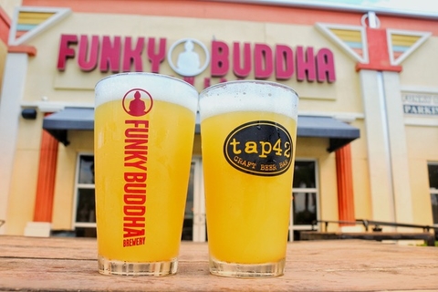 42 Hazy Daze beer at Funky Buddha Brewery in partnership with Tap 42