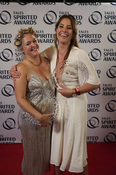 Lynnette Marrero and Ivy Mix, 2019 Spirited Awards for Best Bar Mentors and Philanthropy Award