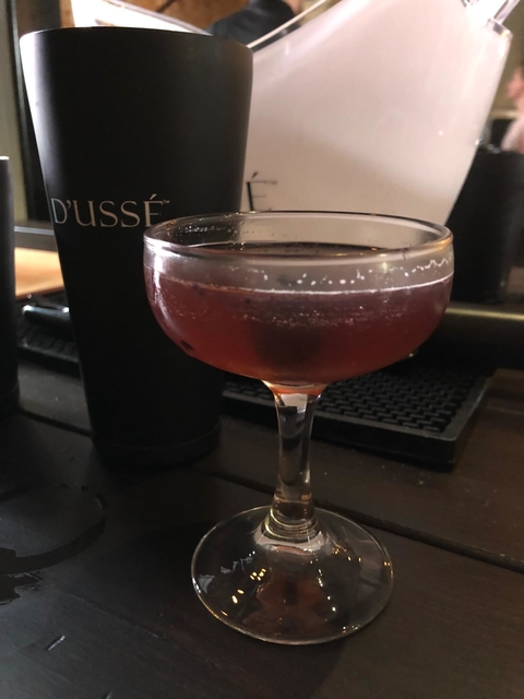 Nightclub & Bar Sidecar cocktail made with D’USSÉ VSOP Cognac