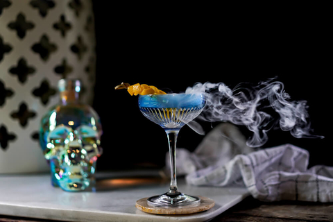 Smoke, Mirrors and Colors cocktail by Beautiful Booze Smoke, Mirrors and Colors by Beautiful Booze