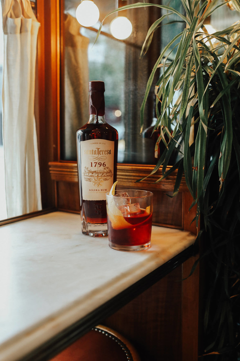 The Warm and Toasty cocktail by Santa Teresa