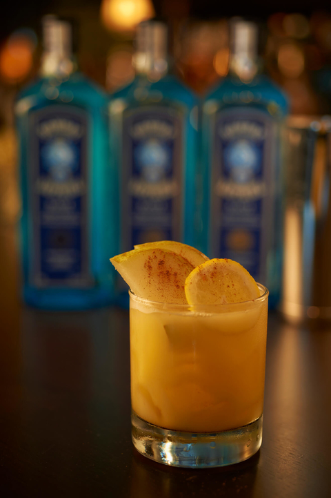Smokey Pear and Pumpkin Sour cocktail by Bombay Sapphire