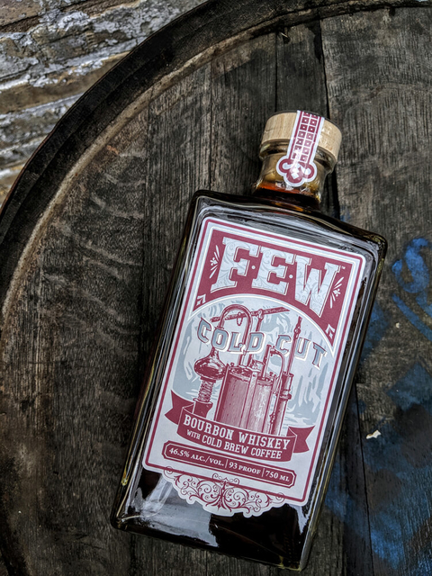 FEW Spirits Cold Cut Bourbon Whiskey bottle FEW Spirits Cold Cut Bourbon Whiskey