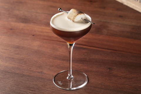 Volcan de Mi Tierra Espresso Martini cocktail by Katie Auth for Volcan De Mi Tierra Volcan de Mi Tierra Espresso Martini cocktail