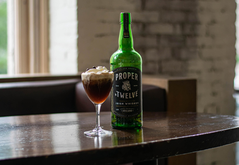 A Proper Coffee made with Proper No. Twelve Irish whiskey