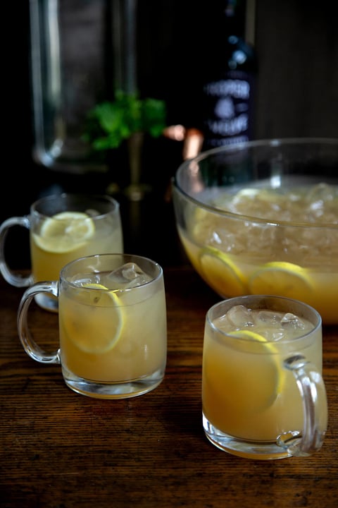 Proper Paddy's Punch cocktail made with Proper No. Twelve Irish whiskey