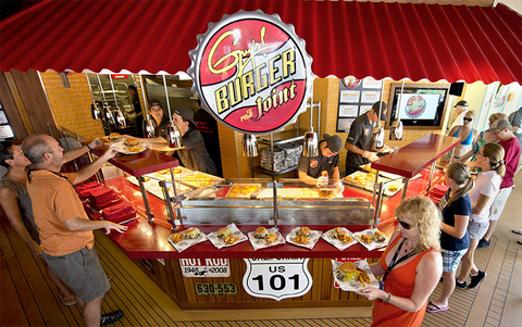 Guy's Burger Joint Carnival Editorial Guy's Burger Joint