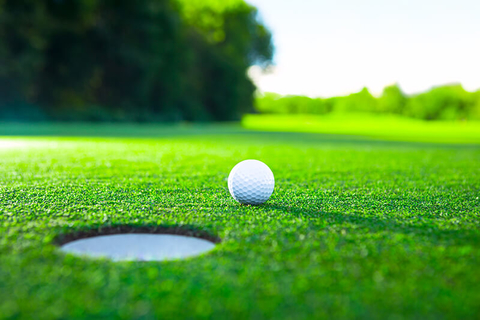 Golf ball- Deklofenak/iStock/Getty Images Plus/Getty Images Golf ball and hole - Deklofenak/iStock/Getty Images Plus/Getty Images