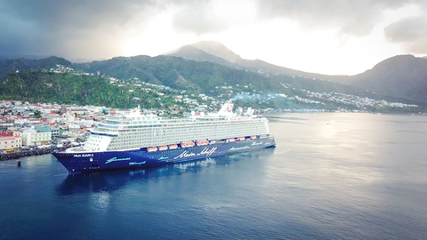 Mein Schiff 3 Dominica Call Large Editorial Mein Schiff 3 Dominica Call