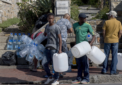 Cape Town Water Crisis // Photo by AP Photo/Newscred Cape Town Water Crisis