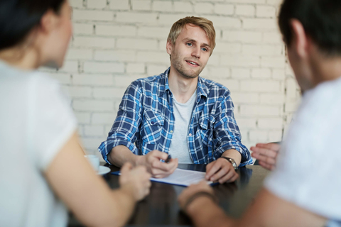 Job interview Interview for a job