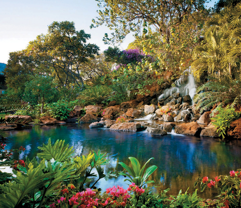 Four Seasons Resort Lanai The lush surroundings at Four Seasons Resort Lanai reflect the extraordinary natural beauty of this tiny Hawaiian isle.