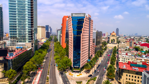 Barcelo Mexico Reforma Hotel View Barcelo Mexico Reforma exterior