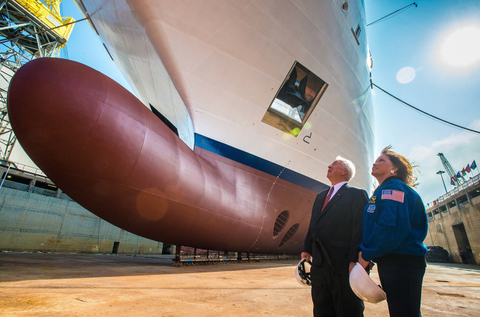 Viking Orion Float Out Ceremony Viking Orion Float Out Ceremony