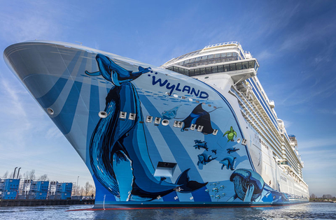 Norwegian Bliss Float Out Editorial Norwegian Bliss Float Out