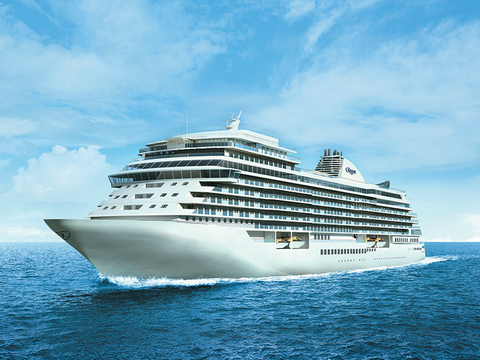 Regent Seven Seas Cruises New Ship Rendering Editorial A rendering of RSSC's next ship