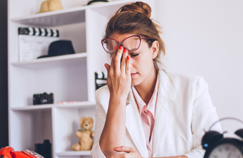 Stressed Woman Stock Photo Stressed Woman Stock Photo