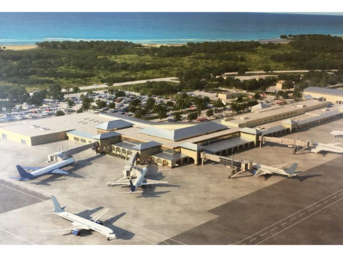 Cyril E. King Airport Top view of Cyril E. King Airport in Virgin Islands