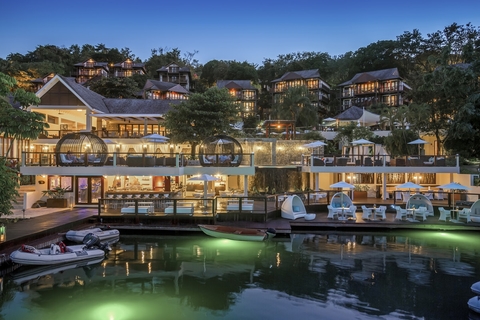 Marigot Bay Resort and Marina, Saint Lucia Marigot Bay Resort and Marina in Saint Lucia joined the Preferred Hotels & Resorts LVX Collection of independent properties on Aug. 3, 2018.