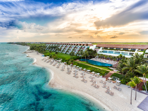 Grand Velas Riviera Maya The beachfront at Grand Velas Riviera Maya