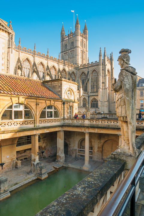 Bath England Ancient Roman Baths Bath England Ancient Roman Baths