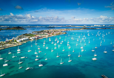 St Martin Marigot Bay Getty Boats in the marina of the Marigot Bay in Saint Martin