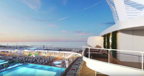 Princess Cruises Sky Suite Editorial Princess Cruises Sky Suite
