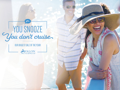 Avalon Waterways You Snooze, You Don't Cruise Avalon Waterways You Snooze, You Don't Cruise