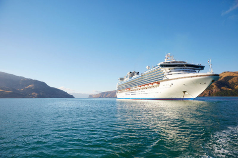 Diamond Princess Editorial Exterior shot of the Diamond Princess