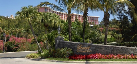 Fairmont Southampton exterior of the Fairmont Southampton
