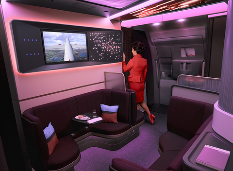Virgin Atlantic Airbus A350 Loft Virgin Atlantic Airbus A350 Loft