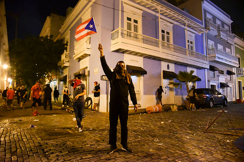 Puerto Rico Protests Newscred Editorial Travel Group Only Puerto Rico Protests