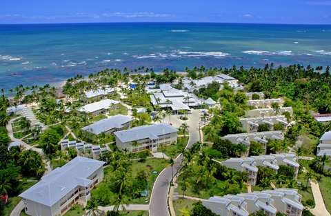 Bahia Principe - Samana Resort encompassed by the Caribbean