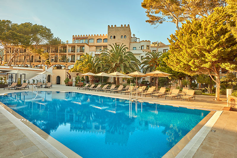 Secrets Mallorca Villamil Resort & Spa Pool Editorial Secrets Mallorca Villamil Resort & Spa pool