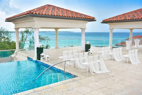 Sky Terrace at Sandals Royal Barbados Editorial Sky Terrace at Sandals Royal Barbados