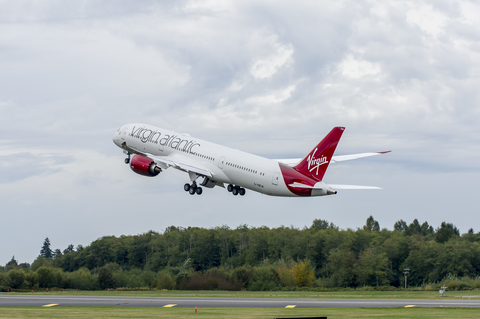 Virgin Atlantic Virgin Atlantic Plane Taking Off