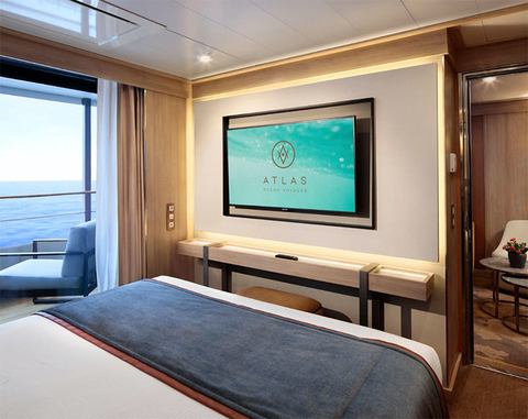 World Navigator Stateroom Editorial World Navigator Stateroom