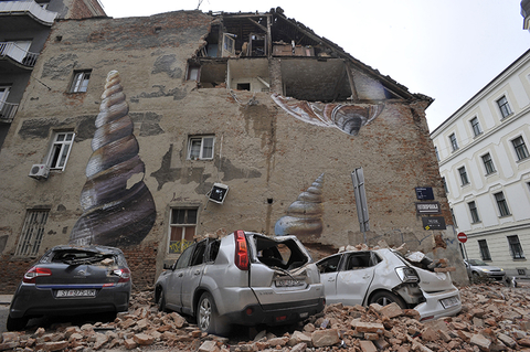 Zagreb, Croatia earthquake Zagreb, Croatia earthquake