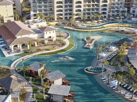 Grand Solmar at Rancho San Lucas Resort Golf & Spa Aerial view of the Adults-Only pool