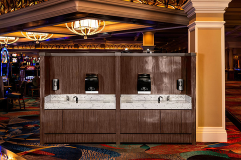 MGM Resorts handwashing stations MGM Resorts handwashing stations