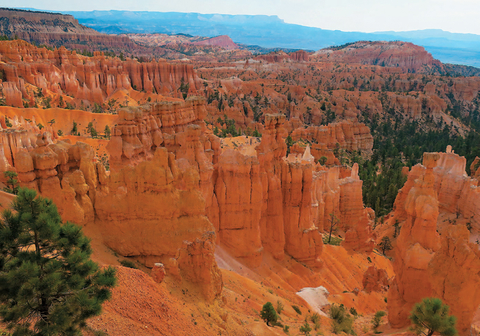 Bryce Canyon National Park Domestic sites such as Red Rocks in Bryce Canyon National Park, Utah, can provide a romantic domestic alternative to Caribbean beach honeymoons.