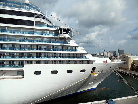 Costa Deliziosa Credit Susan J Young Editorial Costa Deliziosa docked in Port Everglades